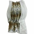 Daphnes Dinnette Fleece Sherpa Blanket Throw - Tiger DA3782601